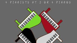 Away in a Manger for Piano Ensemble