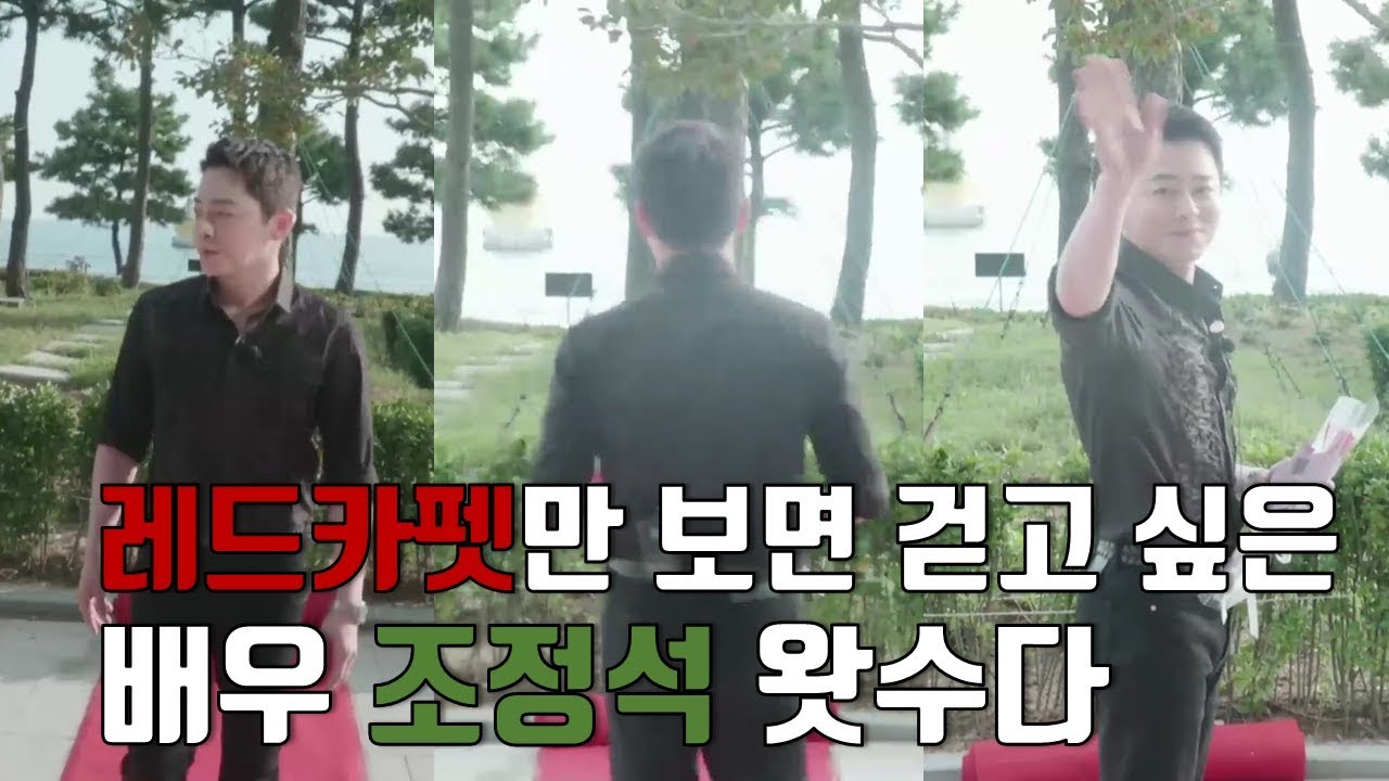[조정석] 레드카펫만 보면 걷고 싶은 배우 조정석 왓수다