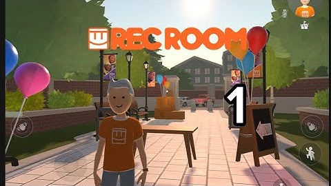 Rec Room Mobile - Gameplay Walkthrough Part 1 - Tutorial (iOS)
