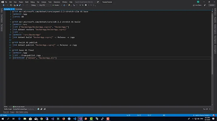 ASP.NET Core with Docker and Visual Studio 2019