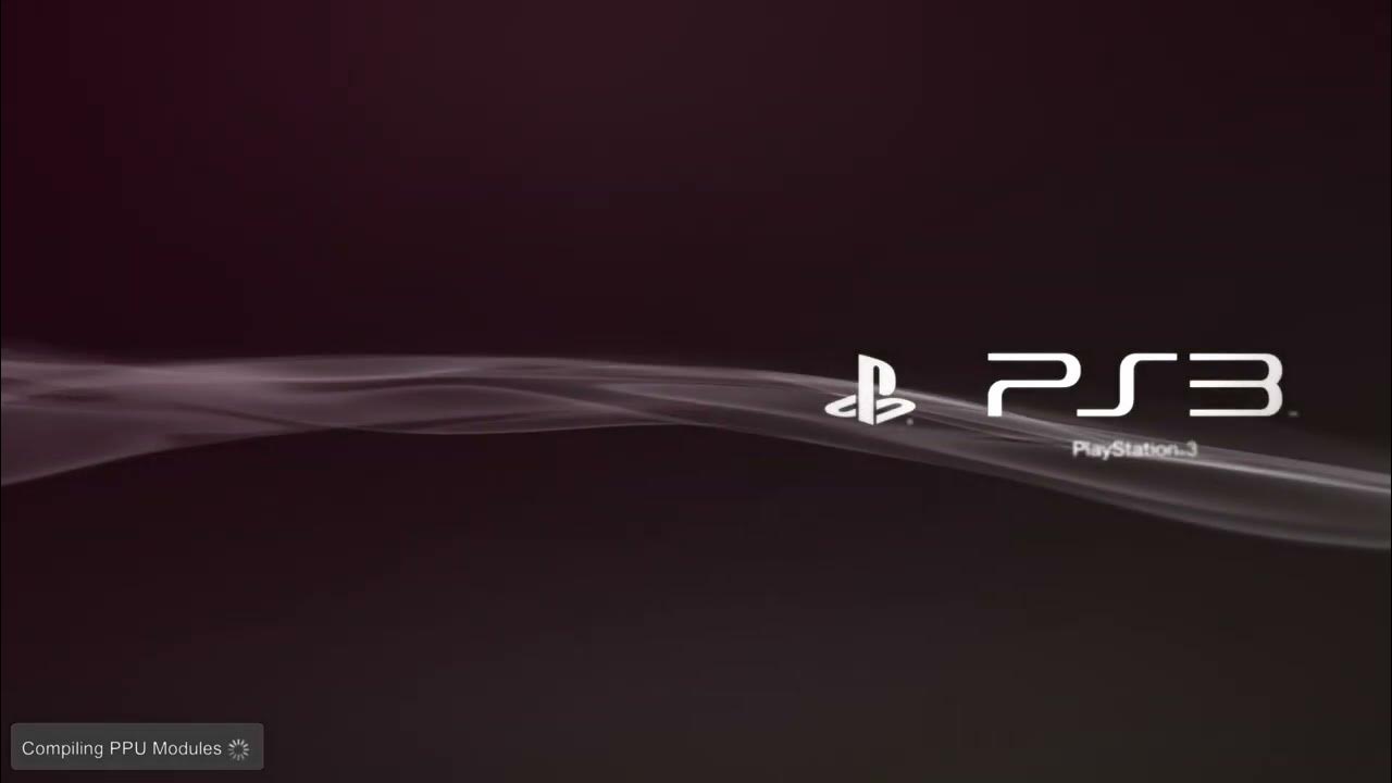 ps3 boot ps3 nostalgia YouTube