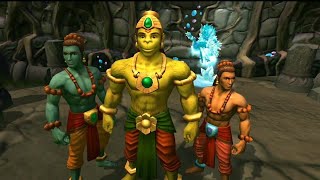 Hanuman vs Mahiravana| offline Gameplay | Gamaya gameplay series ||#games #ram #hanuman #gameplay screenshot 1