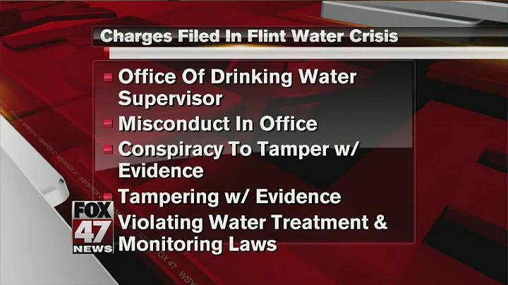 3 people charged in Flint water crisis