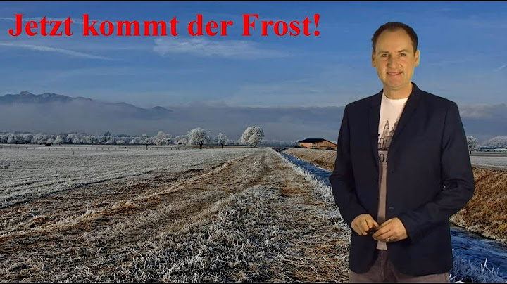 Jetzt kommt die Kälte: Auch im Flachland wird´s zunehmend winterlich! (Mod.: Dominik Jung)