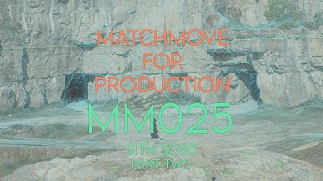 3DEqualizer - Matchmove Tutorial  - Star Wars Project  - Part 6