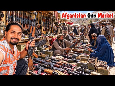 Afghanistan Shocking Open Gun Market In Kabul 🇦🇫 || बंदूकें यहाँ खुलेआम बिकती हैं