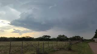 LP Supercell dies near Robert Lee TX 4/28/2025