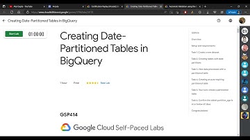 Creating Date-Partitioned Tables in BigQuery | TheArcadeGame 2023 | #qwiklabs