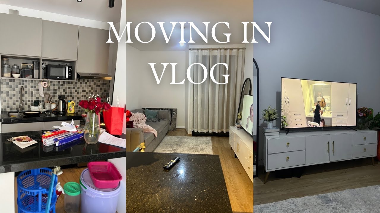 Moving vlog 2:A Messy moving in to my new apartment,cleaning ,cooking ,wardrobe organizing#apartment