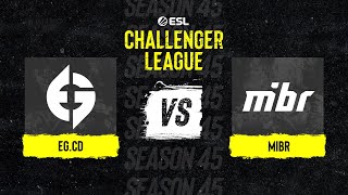 EG.CD vs. MIBR - Map 2 [Ancient] - ESL Challenger League Season 45 NA - Upper bracket