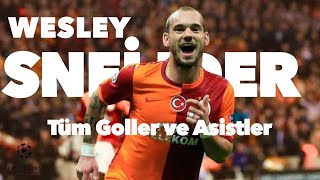 Wesley Sneijder Golleri ve Asistleri | Galatasaray'daki Tüm Golleri ve Asistleri | Morerya | HD