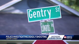 Victim identified in homicide on Gentry Street
