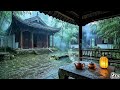 Rainy Day in the Stone Garden | ASMR Nature