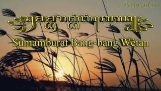 semburat bang bang wetan