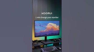 How to set monitor mode？ #koorui #monitor
