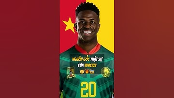 Vinicius Không Phải Người Brazil 100%?😱 #football #bongda