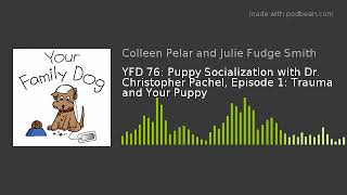 YFD 76: Puppy Socialization with Dr. Christopher Pachel, Episode 1: Trauma and Your Puppy