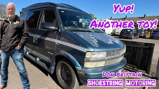 I’ve bought another toy! A 1995 Chevy Astro van.