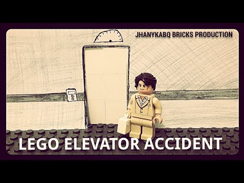 LEGO ELEVATOR ACCIDENT | STOPMOTION