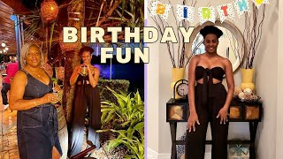 Birthday Vlog Part 1|Food, Drinks, Bowling & More..
