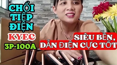 🔴CHỔI TIẾP ĐIỆN CẦU TRỤC 3P-100A KYEC🔴CHỔI TIẾP ĐIỆN AN TOÀN 3P-100A KYEC🔴TAY LẤY ĐIỆN 3P-100A KYEC