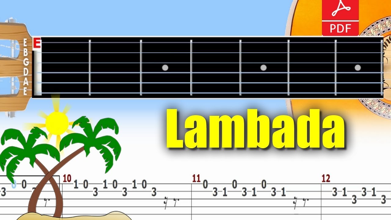 Video of Lambada Guitar Tab