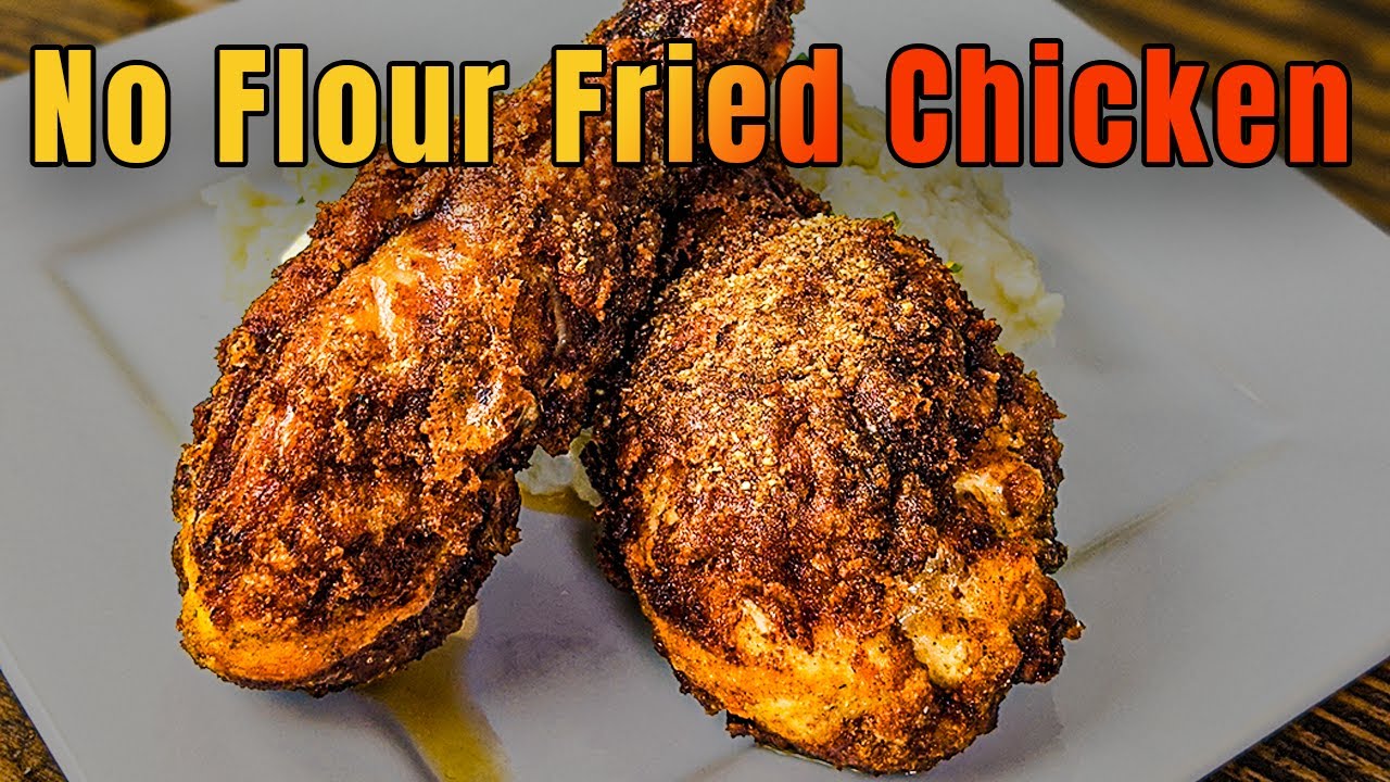 No Flour Fried Chicken  Protein Powder Fried Chicken 