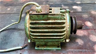 Recovering A Burned Out 3 Phase Motor // Skills For Restoring Old Electric Motors