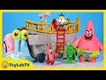 SpongeBob SquarePants Toys with Krabby Patty Food Truck Toy Review