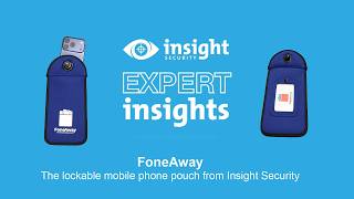 FoneAway - The lockable mobile phone pouch from Insight Security