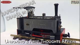 Rapido 009 Kerr Stuart Sirdar 'Diana' | Unboxing & First Thoughts Review | The Railway Room Rapido 009 Kerr Stuart Sirdar 'Diana' | Unboxing & First Thoughts Review | The Railway Room