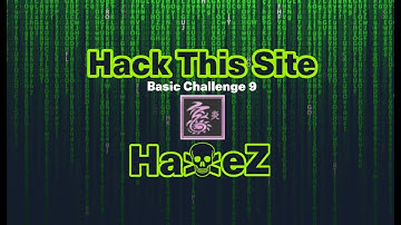 Hack This Site: Basic Web Challenges – Level 9