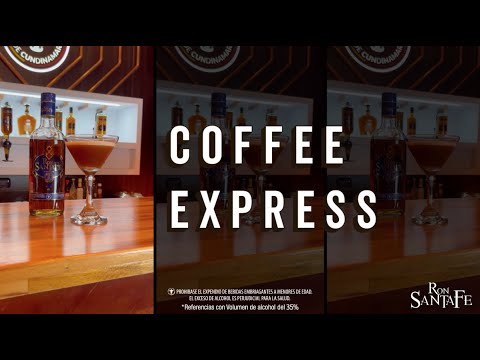 CÓCTEL DE CAFÉ ☕️(MUY FÁCIL) CON RON SANTAFE - CÓCTELES RON SANTAFE 🍹