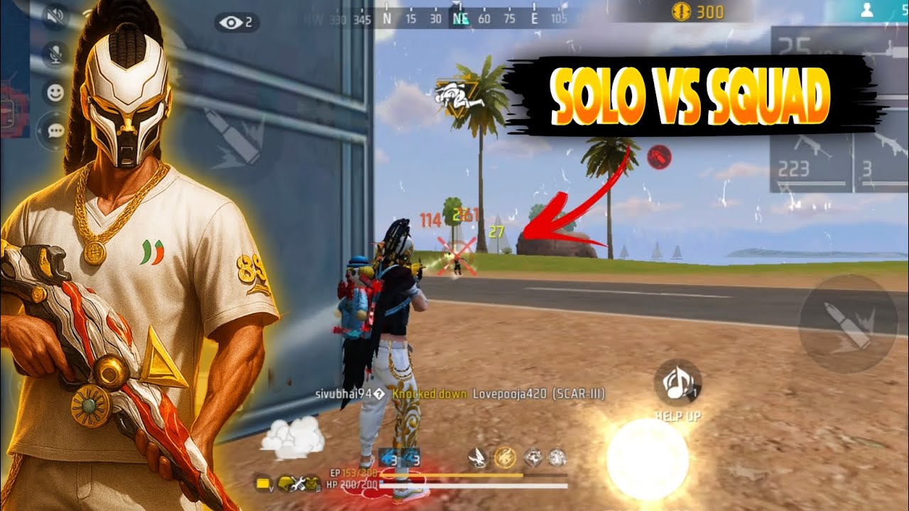 🔥 Solo vs Squad Heroic Lobby Match 🔥 | 3613 Score Rush Gameplay