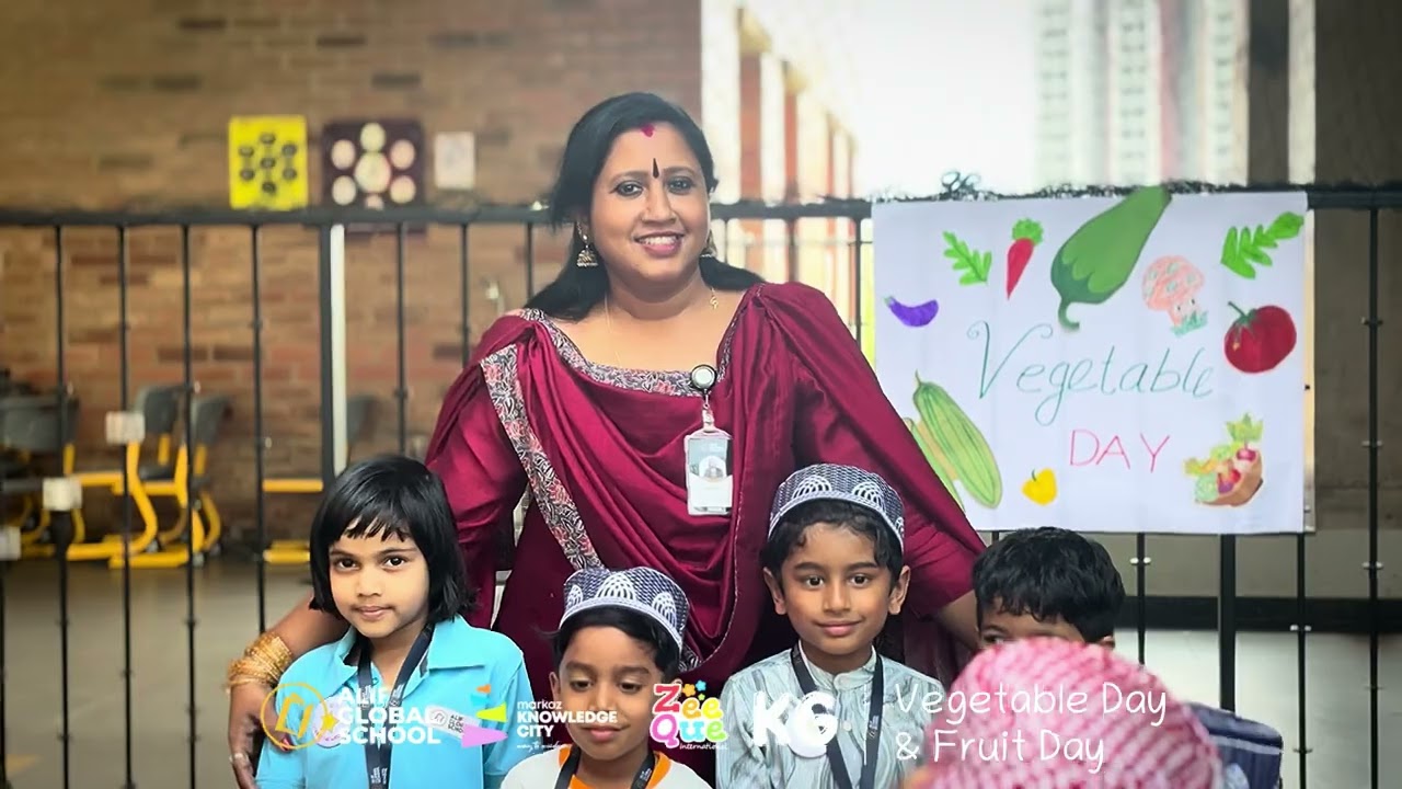 Vegetable& Fruit Day | ZeeQue & Kindergarten | Alif Global School