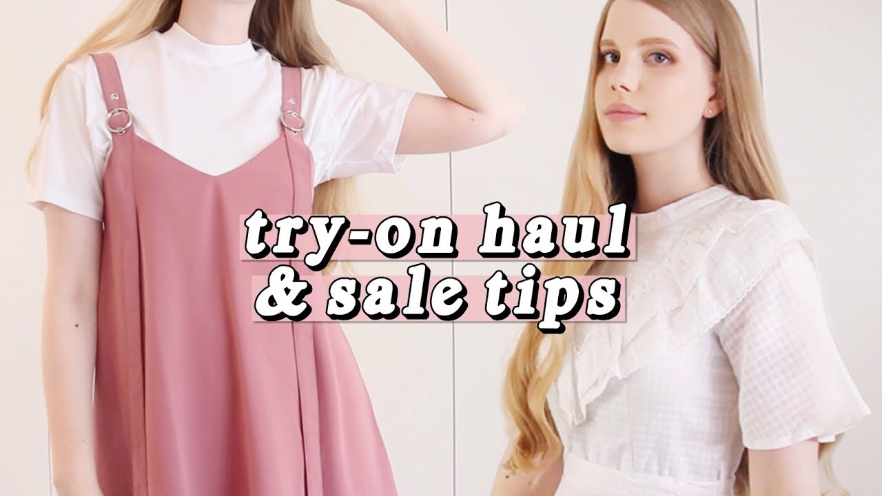 Try-On Haul & Sale Tips