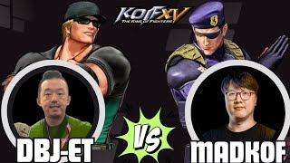KOFXV  DBJET  VS MADKOF  FT5  KING OF FIGHTERS 15  STEAM REPLY 1080p