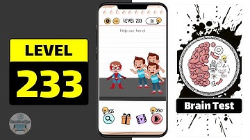 Brain Test Level 233 Walkthrough