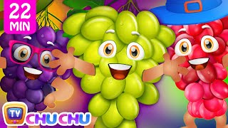 Grape Song | Learn Fruits for Kids and More Educational Nursery Rhymes \& Kids Songs by ChuChu TV