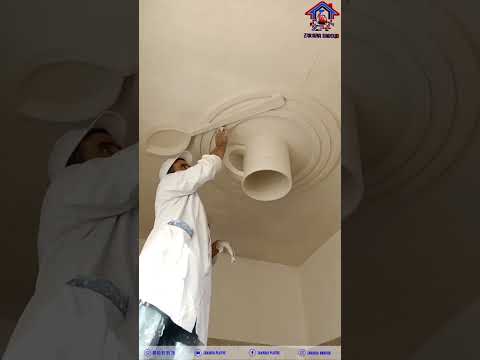 تصميم ديكور فنجان كاس بالجبس 