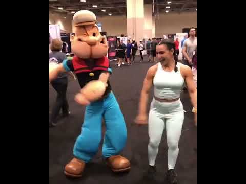 Vanessa Dominguez vs Popeye | Awesome Dance-Off