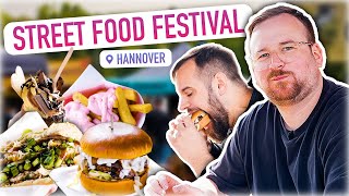 Wir TESTEN das Essen auf dem STREET FOOD FESTIVAL Hannover!