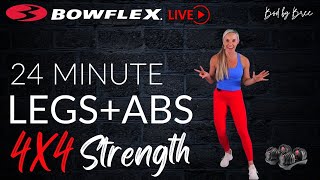 Bowflex® Live I 24-Minute Legs + Abs