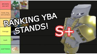 YBA] Every Broken Stand 