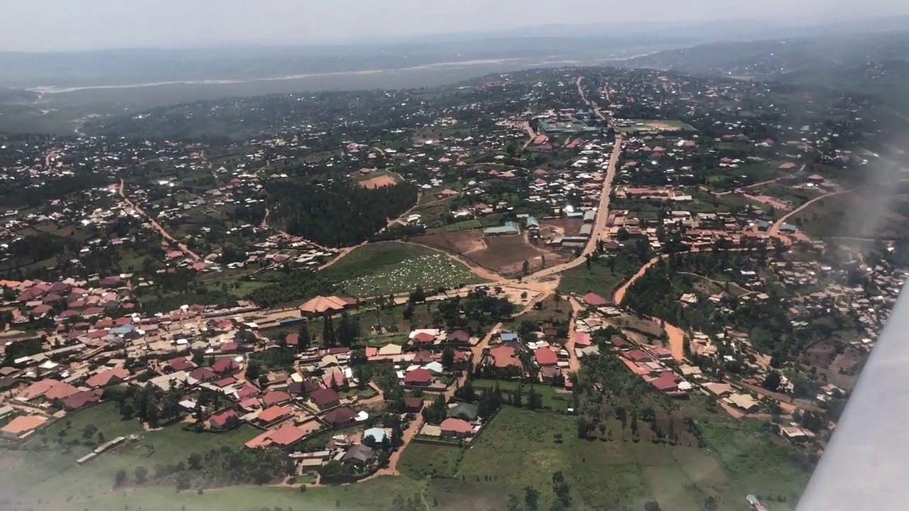 Take off in Kigali, Rwanda - YouTube