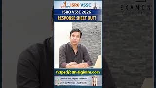 ISRO VSSC 2026 Response Sheet Out 🚨 Check Now!