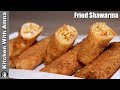 Fried Chicken Shawarma Recipe | Homemade Chicken Shawarma | Kitchen With Amna