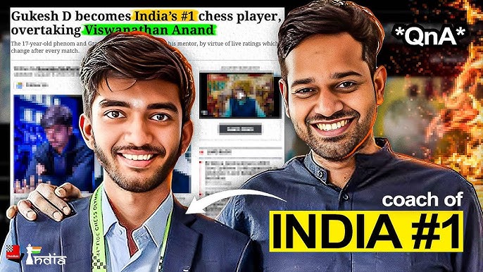 Gukesh D becomes India's #1 chess player, overtaking Viswanathan Anand