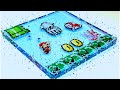 【レジンアート】スーパーマリオの海ステージをレジンで再現してみた【Making Epoxy Resin Art】