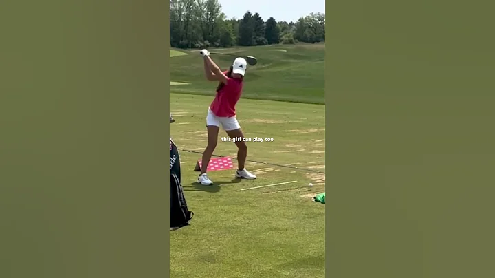 Julia Lopez Ramirez longest LPGA player #golf #golfswing #golftips #pga #lpga #ladygolfer